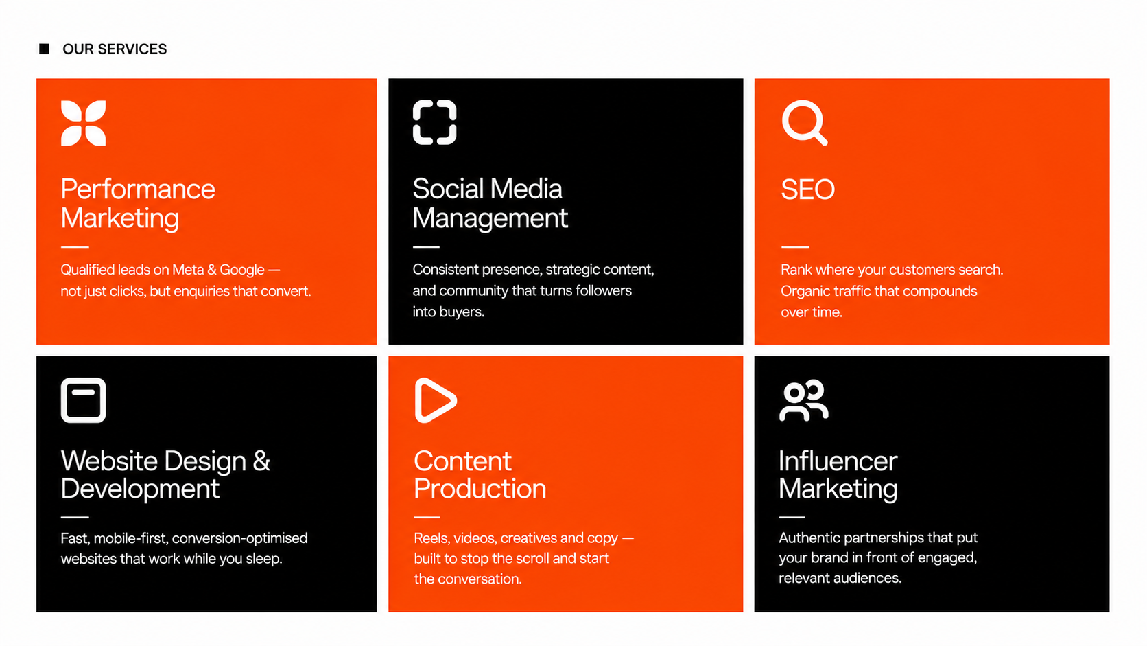Our Expertise - Brand Story Socials services